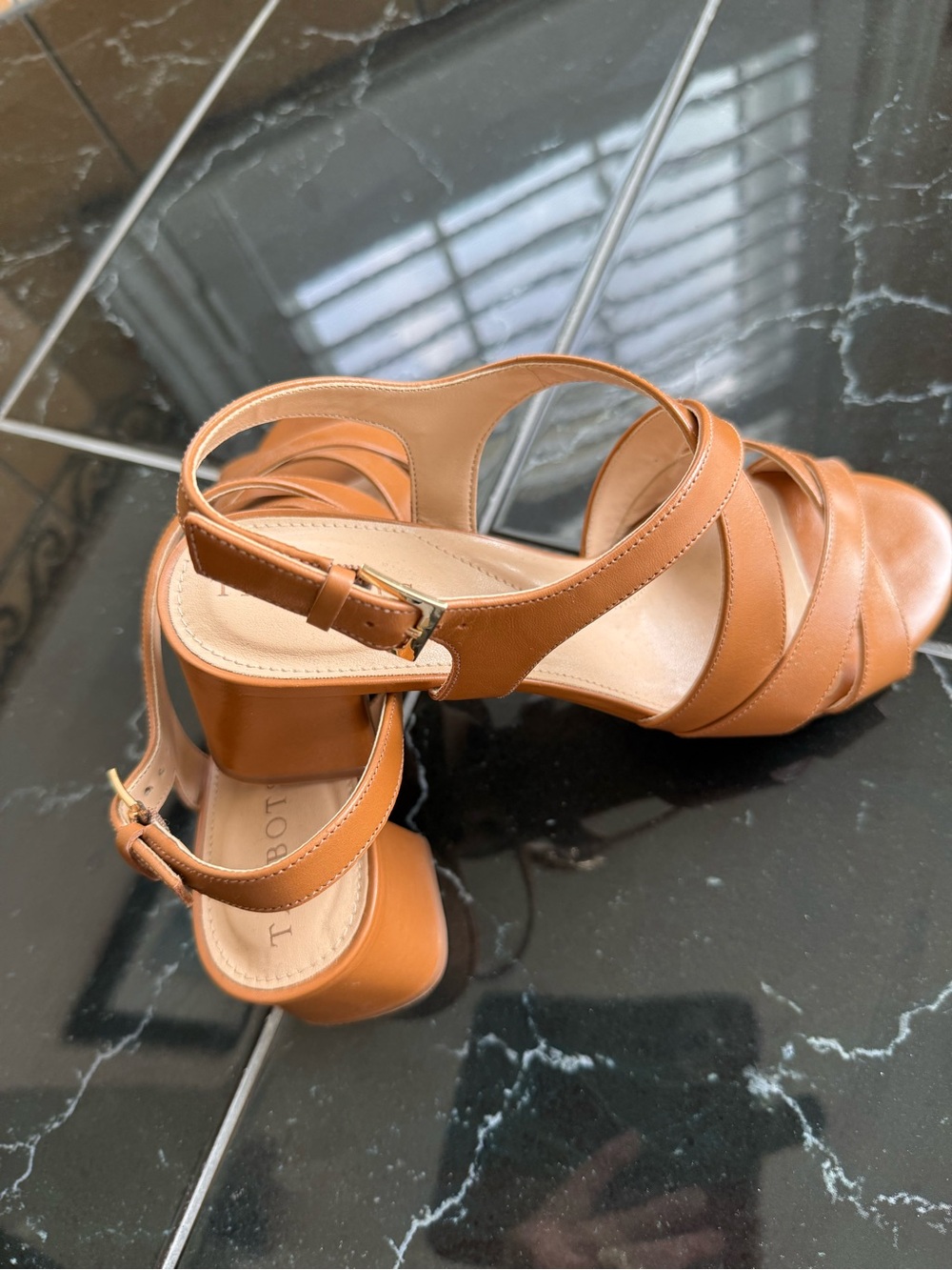 Leather Sandals- Havana Tan
